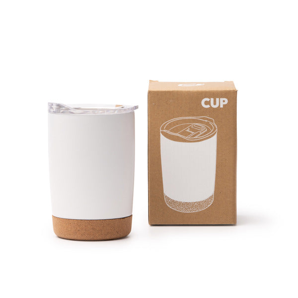 Vaso térmico Kilvex 380 ml base corcho - detalle