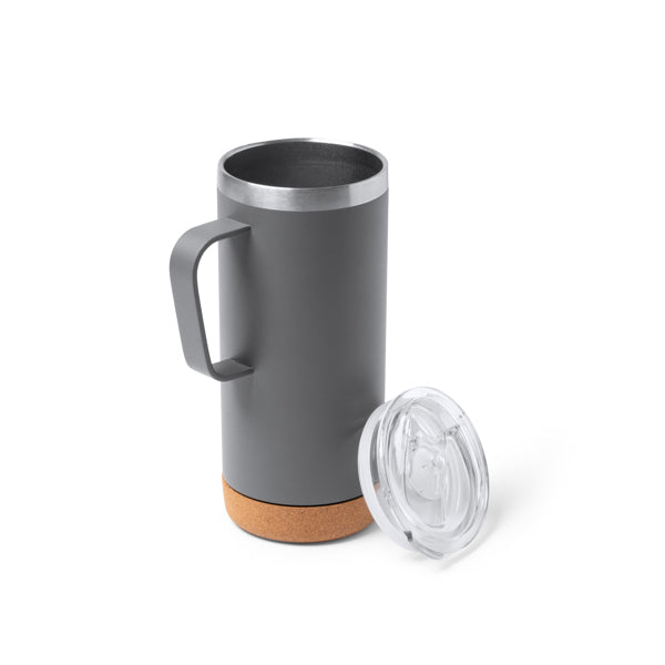 Taza térmica Beyron base corcho - detalle