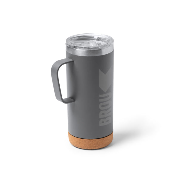 Taza térmica Beyron base corcho - detalle
