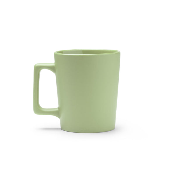 Taza Dunlok 400 ml asa cuadrada - Verde salvia