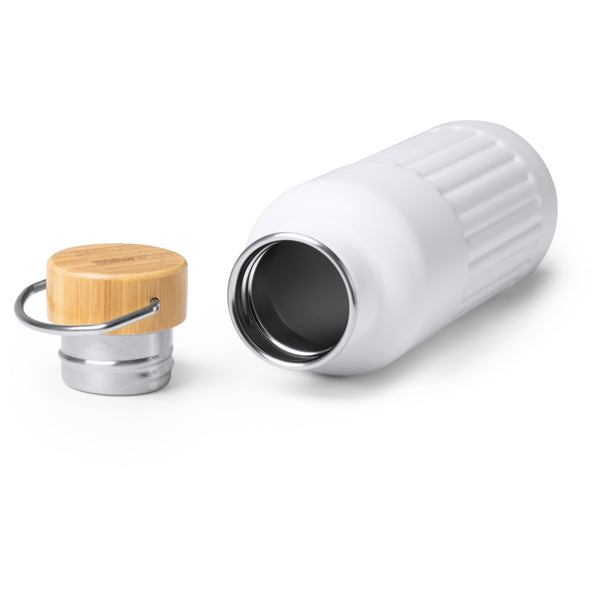 Termo Nobuk 500 ml tapa bambú - detalle