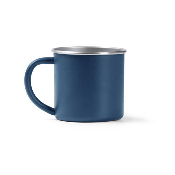 Taza inox Dunas 350 ml estilo camping - Azul royal