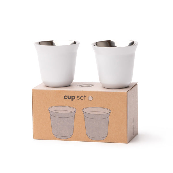 Set 2 vasos espresso Boluto 80 ml - detalle