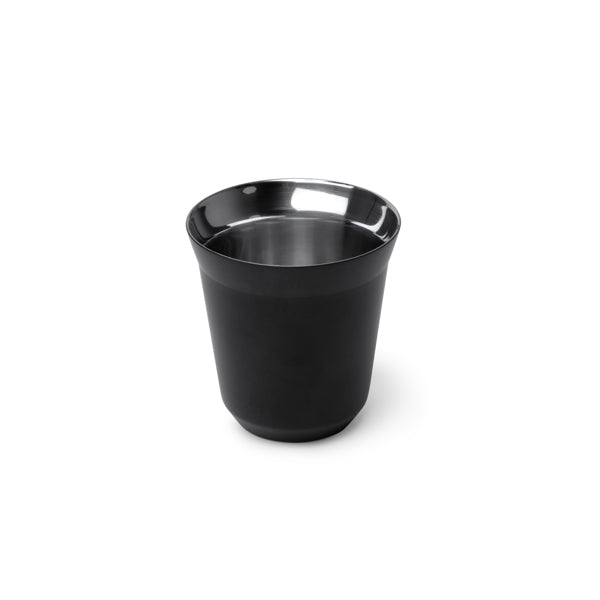 Vaso café Cosik inox 160 ml - Negro