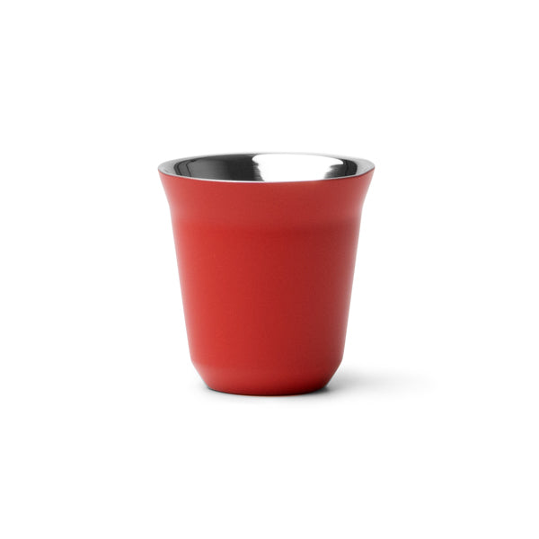 Vaso café Cosik inox 160 ml - Rojo