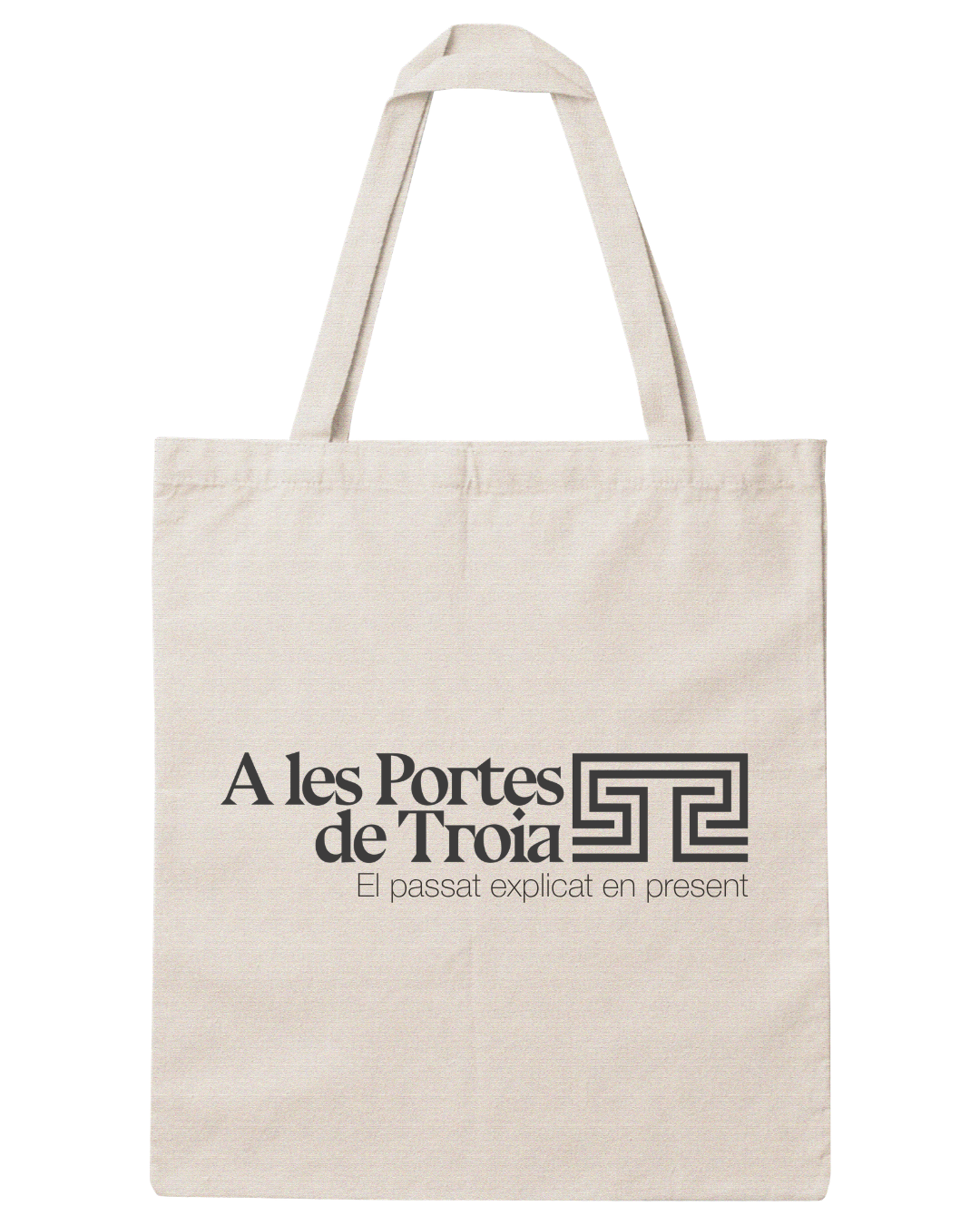 Bossa de tela - Disseny 2, estampat negre #disseny_disseny-2