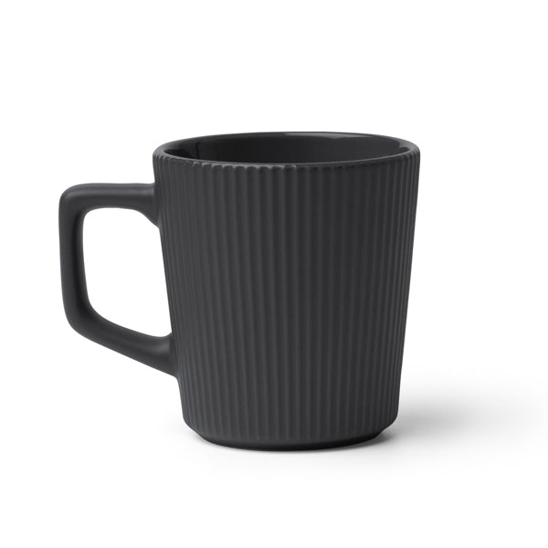 Taza Buks 320 ml ribeteada - Negro