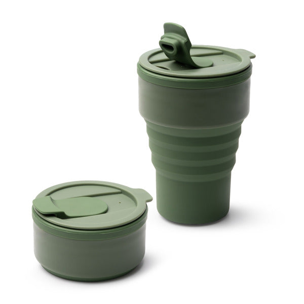 Vaso plegable silicona Moes 400 ml - detalle