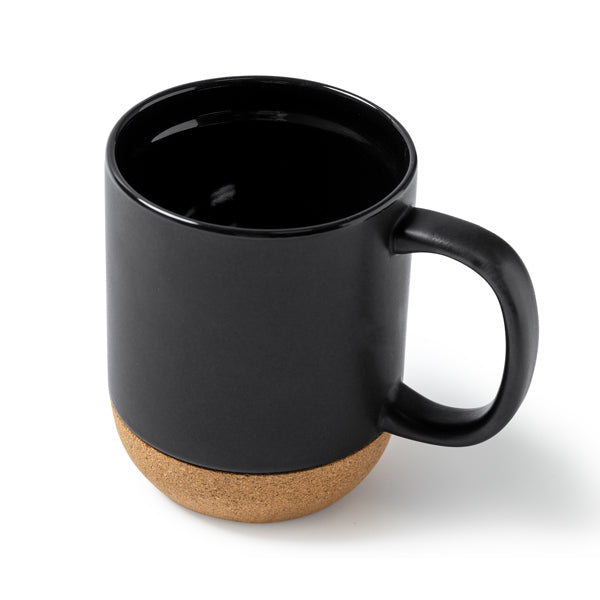 Taza Rosella 420 ml base corcho - detalle