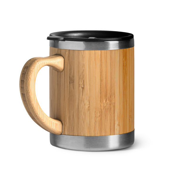 Taza térmica Pana bambú 340 ml - Natural