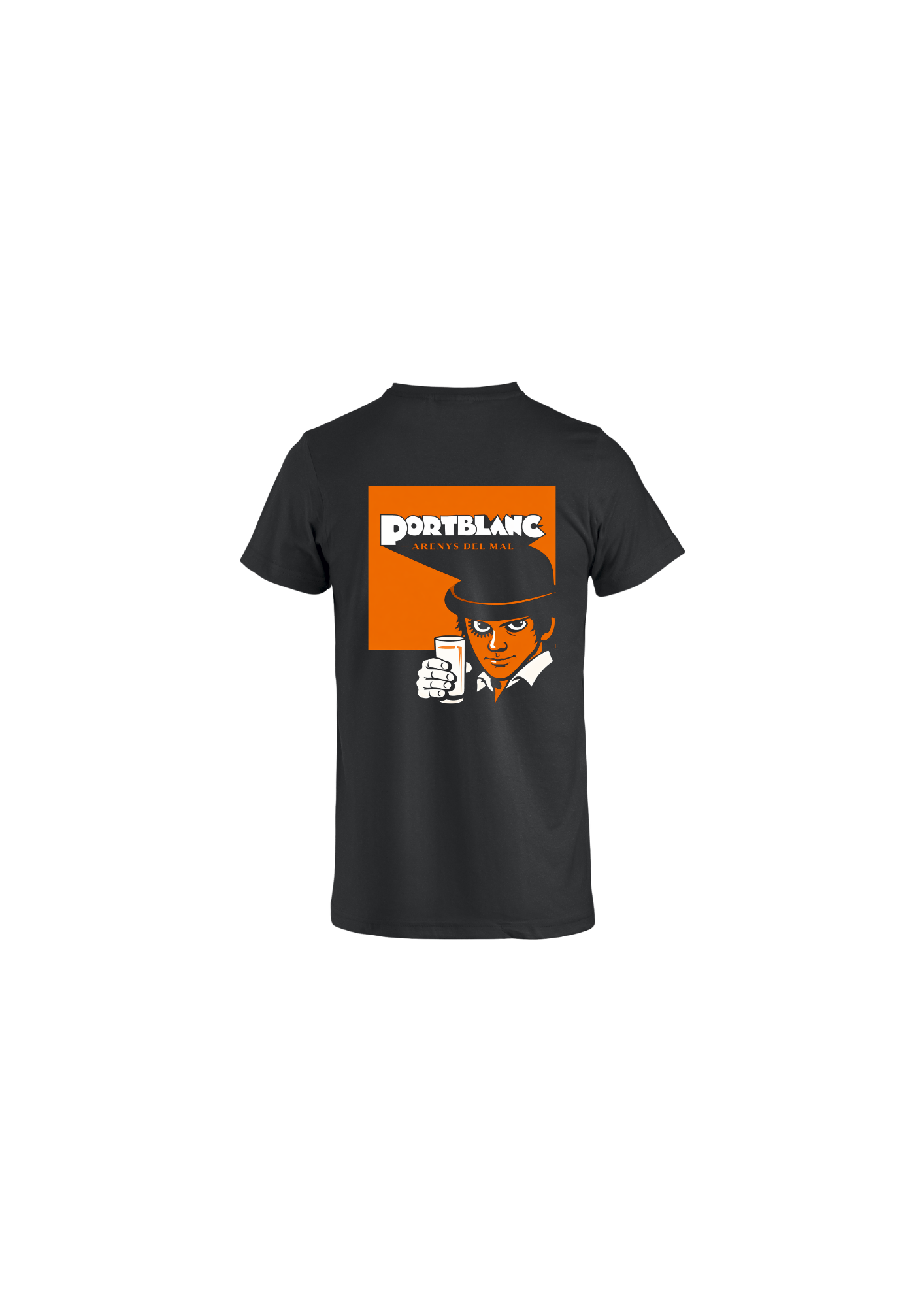 Samarreta "Naranja Mecanica (Port Blanc)"
