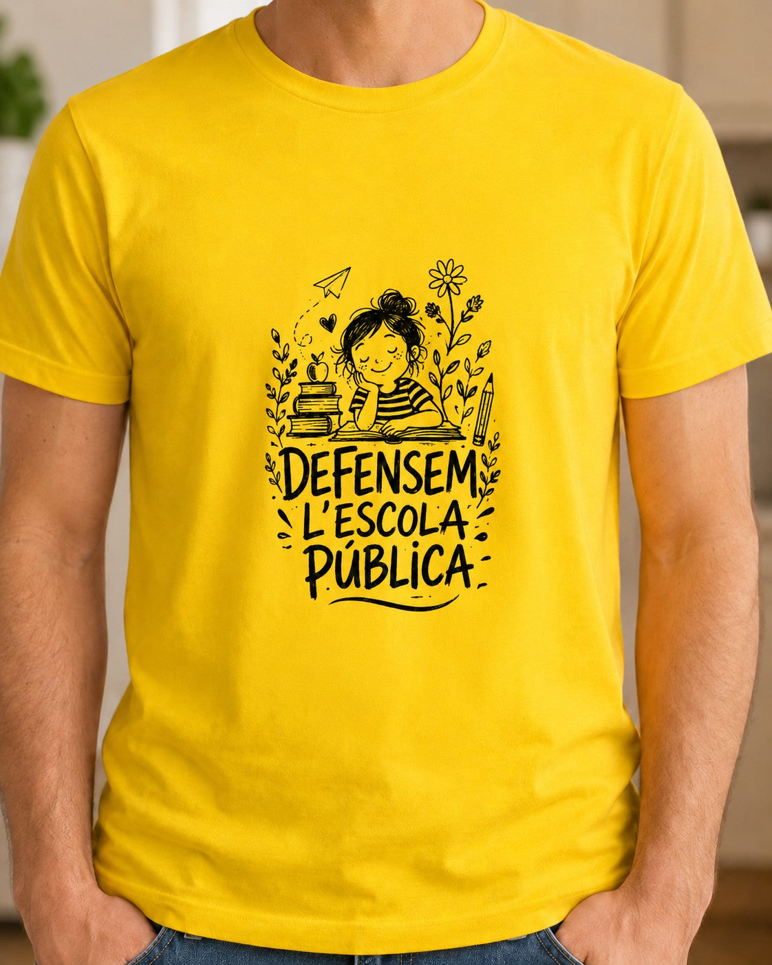 Samarreta "Defensem l'escola pública"