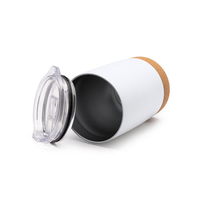 Vaso térmico Kilvex 380 ml base corcho - detalle