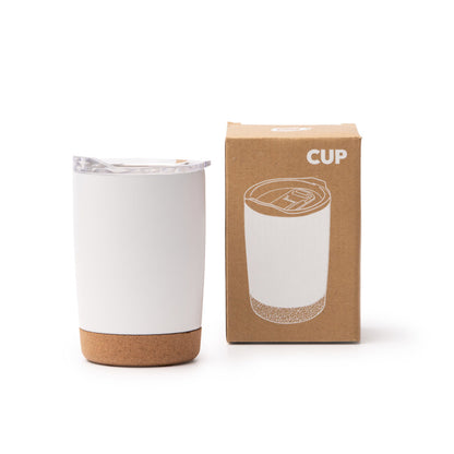 Vaso térmico Kilvex 380 ml base corcho - detalle