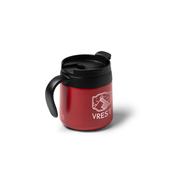 Taza térmica Vake 350 ml con asa y tapa - detalle
