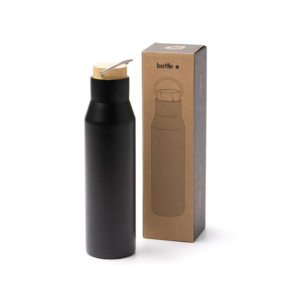 Termo Meyer 550 ml tapa bambú con asa - detalle