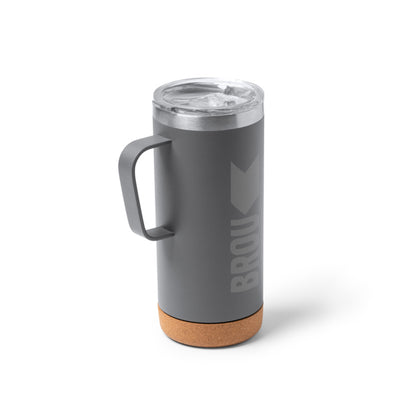 Taza térmica Beyron base corcho - detalle