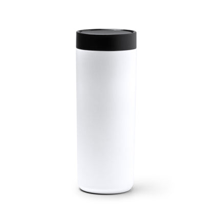 Vaso térmico Clarke 500 ml tapón 360º - Blanco