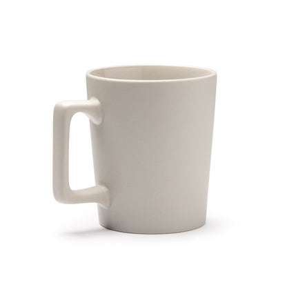 Taza Dunlok 400 ml asa cuadrada - Beige