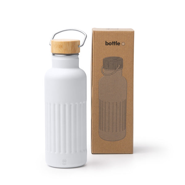 Termo Nobuk 500 ml tapa bambú - detalle
