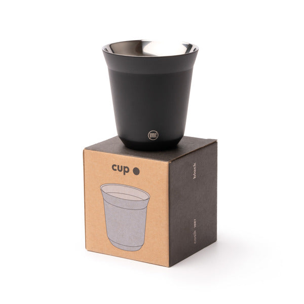 Vaso café Cosik inox 160 ml - detalle