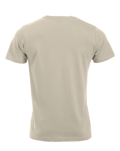 Samarreta Senzilla - Beix estampat negre (darrere) 