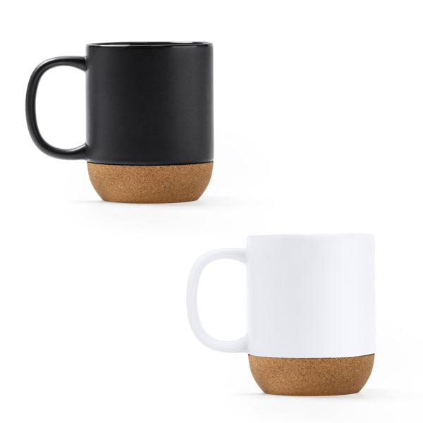 Taza Rosella 420 ml base corcho - detalle