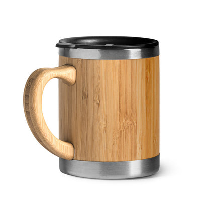 Taza térmica Pana bambú 340 ml - Natural