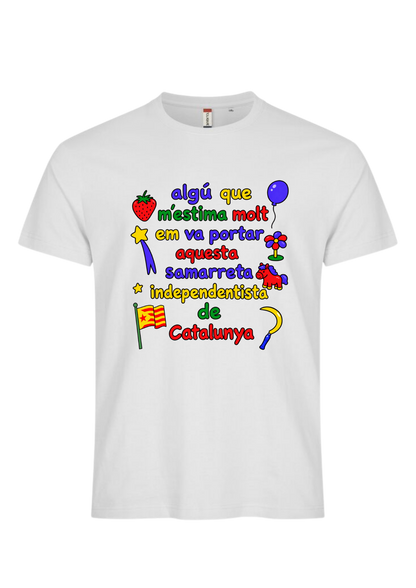 Samarreta Catalunya Blanca