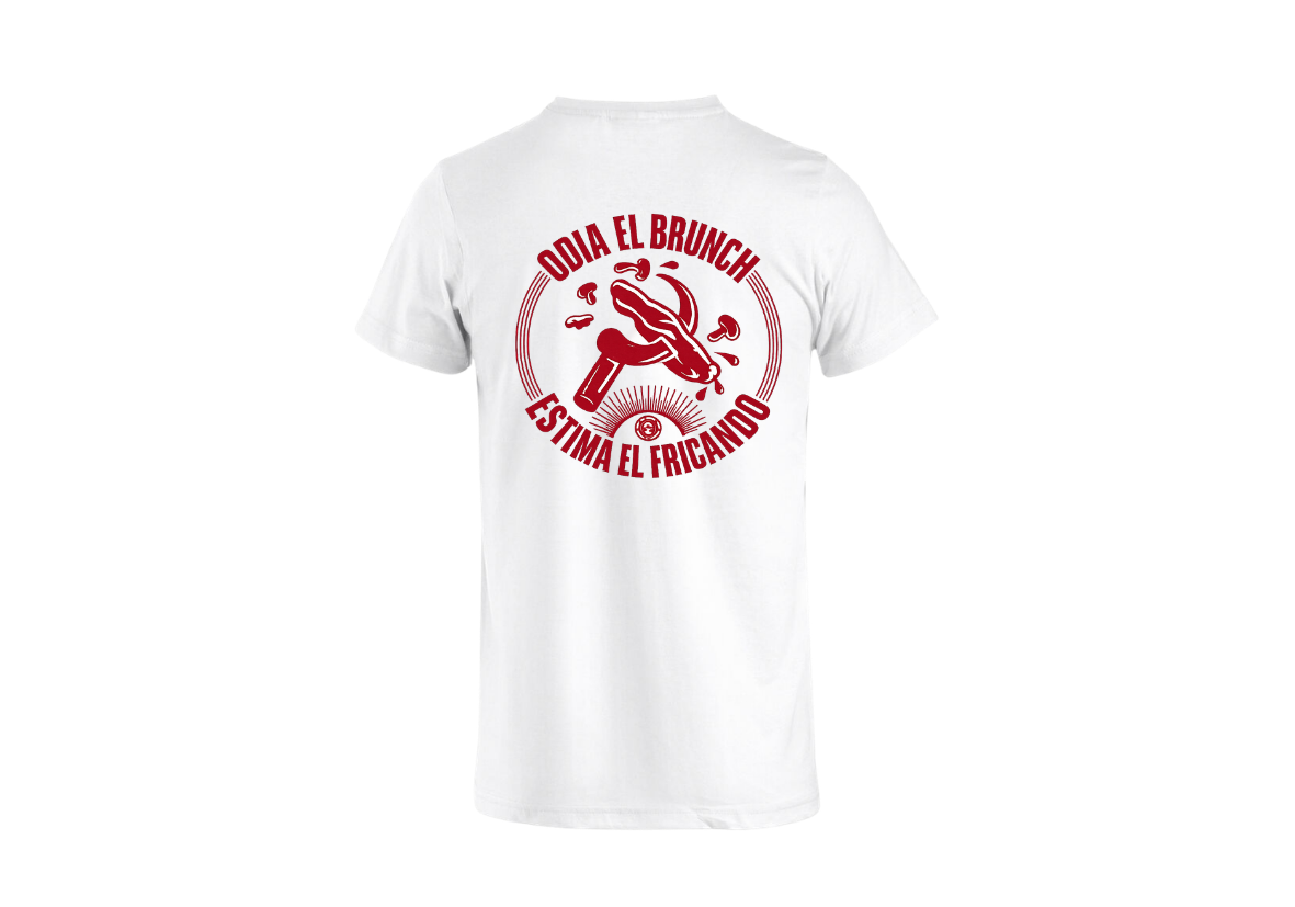 Camiseta "Odia el brunch"