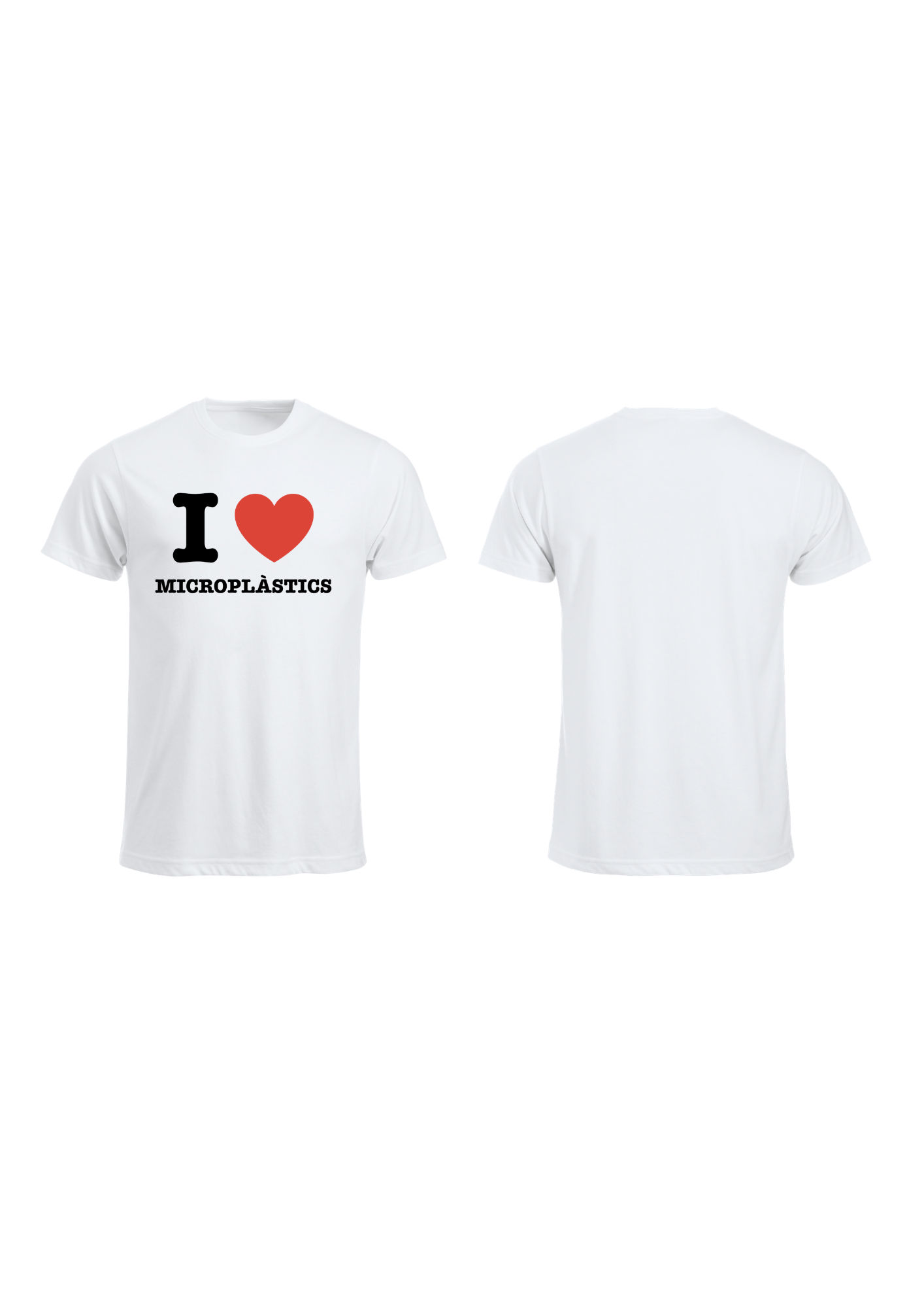 Samarreta "I Love Microplastics"