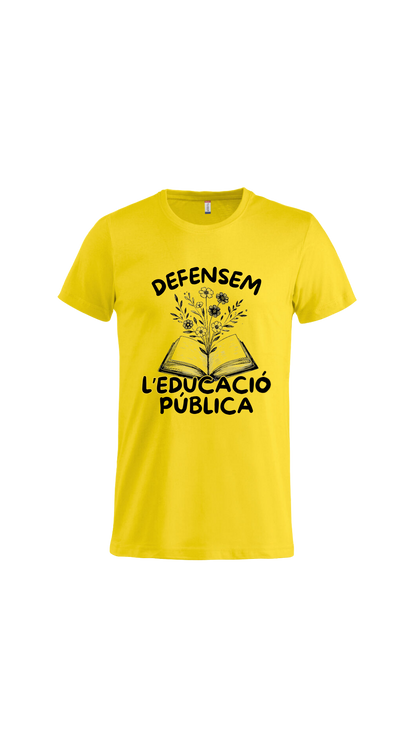 Samarreta "Defensem l'educació pública"