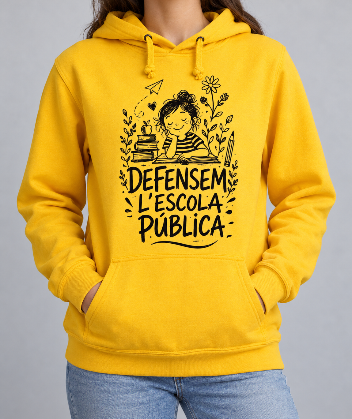 Dessuadora "Defensem l'escola pública"