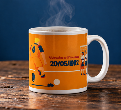 Tassa Xuta Koeman, GOOOOL de Quatre-Catorze · Wembley 20/05/1992, fumejant