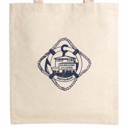 ToteBag La Llotja — detall logo