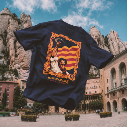 Samarreta Seguem cadenes de Quatre-Catorze a Montserrat